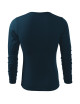 Adler MALFINI Koszulka męska Fit-T Long Sleeve 119 granatowy haft logo
