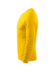 Adler MALFINI Men`s Fit-T Long Sleeve 119 Yellow Apparel Embroidery