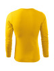 Adler MALFINI Herren T-Shirt Fit-T Langarm 119 gelbe Bekleidungsstickerei