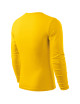 Adler MALFINI Herren T-Shirt Fit-T Langarm 119 gelbe Bekleidungsstickerei