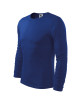 Adler MALFINI Herren T-Shirt Fit-T Langarm 119 kornblumenblaues Sticklogo