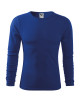 Adler MALFINI Herren T-Shirt Fit-T Langarm 119 kornblumenblaues Sticklogo