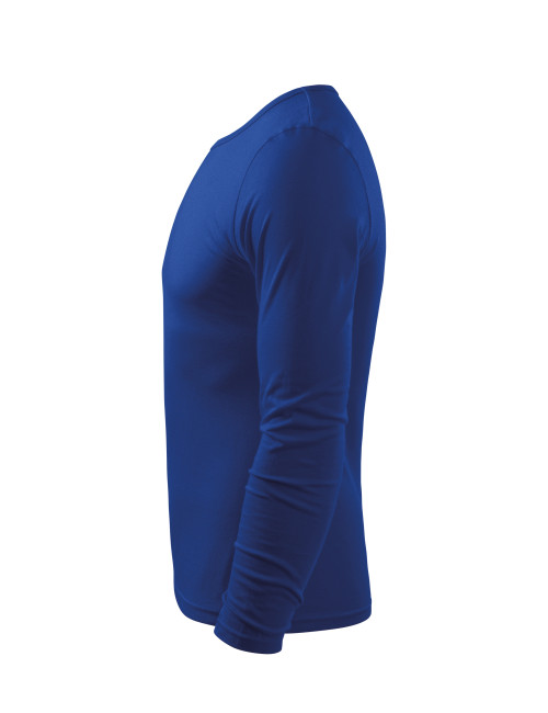 Adler MALFINI Men`s Fit-T Long Sleeve 119 cornflower blue embroidery logo
