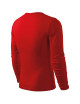 Adler MALFINI Koszulka męska Fit-T Long Sleeve 119 czerwony haft logo