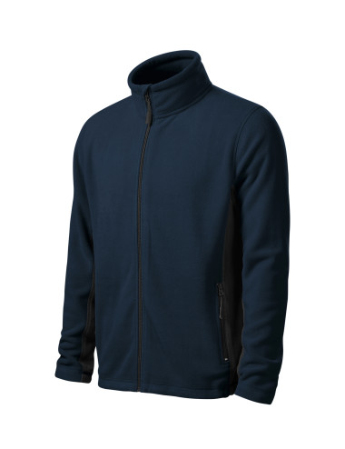 Adler MALFINI Men`s fleece Frosty 527 navy blue embroidery logo marking