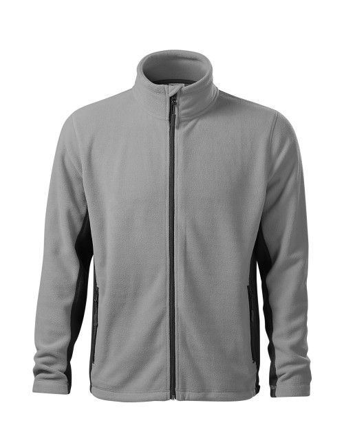 Fleece for work, fastened, any marking, logo, embroidery, men`s clothing