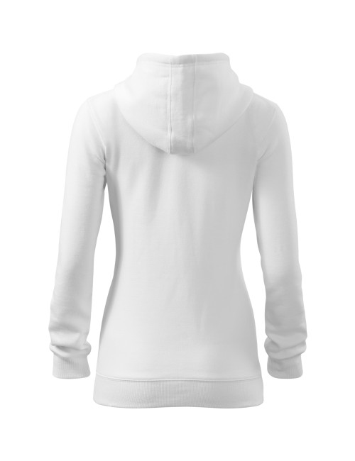 Bluza damska Adler Malfini Trendy Zipper biały - P&M