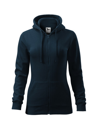Bluza damska trendy zipper 411 granatowy Adler Malfini