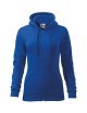 Women`s sweatshirt trendy zipper 411 cornflower blue Adler Malfini