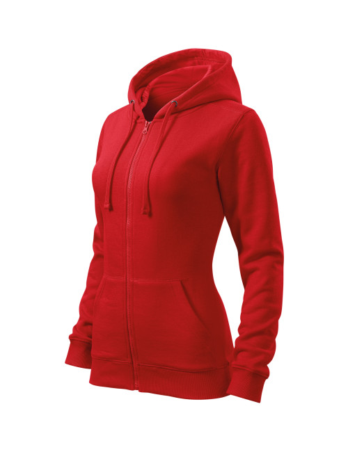 Bluza damska trendy zipper 411 czerwony Adler Malfini