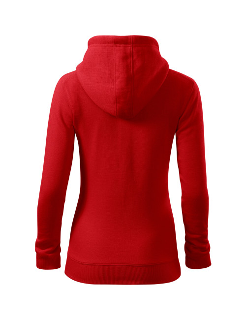 Trendiges Damen-Reißverschluss-Sweatshirt 411 rot von Adler Malfini