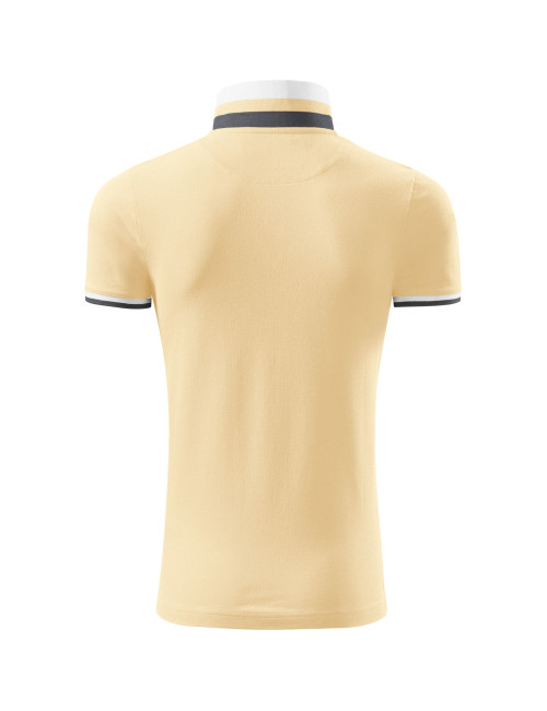 Collar up men`s polo shirt 256 bourbon vanilla Adler Malfinipremium