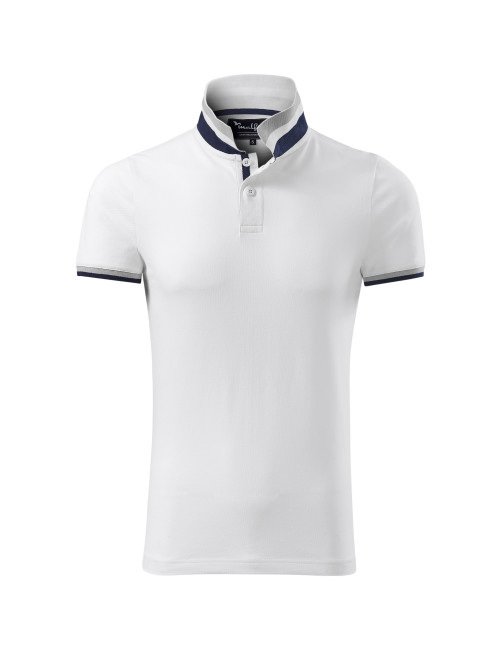 Men's Polo Shirt Adler Collar Up 256 White
