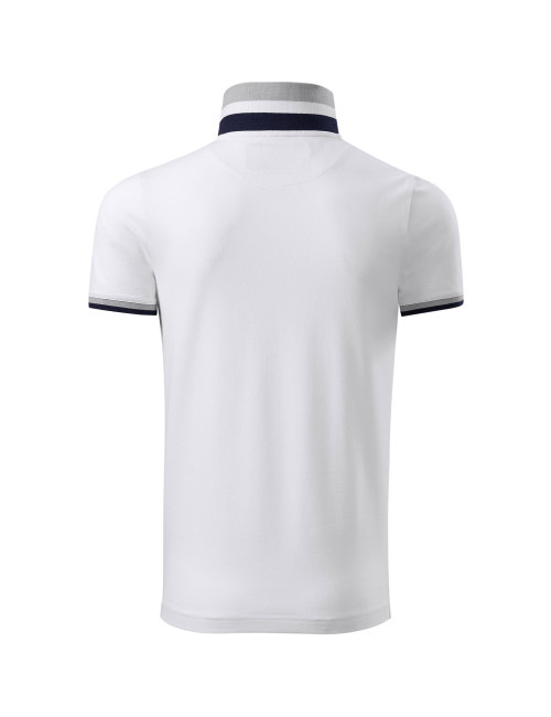 Men's Polo Shirt Adler Collar Up 256 White