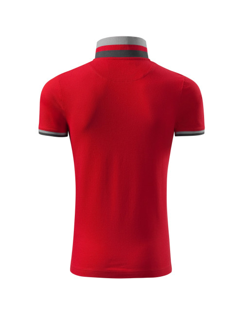 Koszulka polo męska collar up 256 formula red Adler Malfinipremium