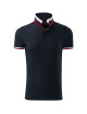 Koszulka polo męska collar up 256 dark navy Adler Malfinipremium