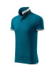 Koszulka polo męska collar up 256 petrol blue Adler Malfinipremium