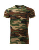 Unisex T-Shirt Tarnung 144 Tarnbraun Adler Malfini