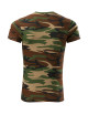 Unisex T-Shirt Tarnung 144 Tarnbraun Adler Malfini