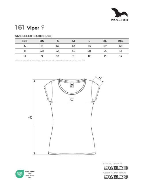 Damen T-Shirt Viper 161 gelb Adler Malfini
