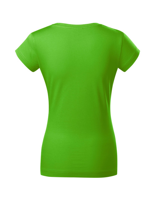 Adler MALFINI Damen T-Shirt Viper 161 grüner Apfel mit eigener Stickerei