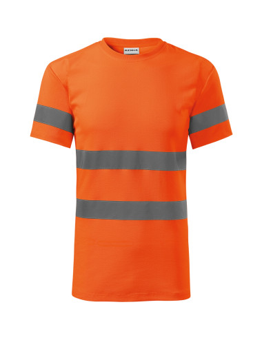 Unisex-T-Shirt HV Protect 1v9 reflektierendes Orange Adler Rimeck