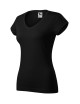 Damen-T-Shirt mit V-Ausschnitt 162 schwarz Adler Malfini