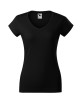 Damen-T-Shirt mit V-Ausschnitt 162 schwarz Adler Malfini