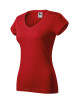 Damen-T-Shirt mit V-Ausschnitt 162 rot Adler Malfini