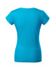 Damen-T-Shirt mit V-Ausschnitt 162 Türkis Adler Malfini