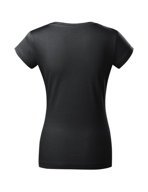 Damen-T-Shirt mit V-Ausschnitt 162 Ebenholzgrau Adler Malfini