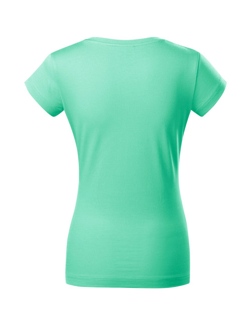 Koszulka damska fit v-neck 162 miętowy Adler Malfini