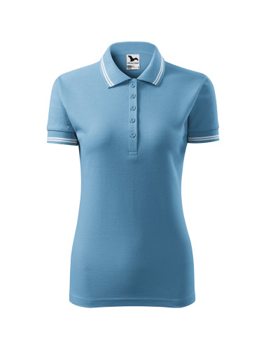 Damen-Urban-Poloshirt 220 Azure Adler Malfini