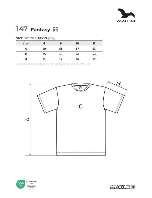 Kinder-Fantasie-T-Shirt 147 grasgrün Adler Malfini