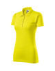 Women`s single j polo shirt. 223 lemon Adler Malfini