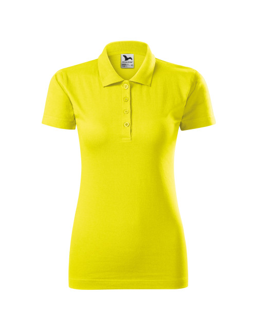 Koszulka polo damska single j. 223 cytrynowy Adler Malfini