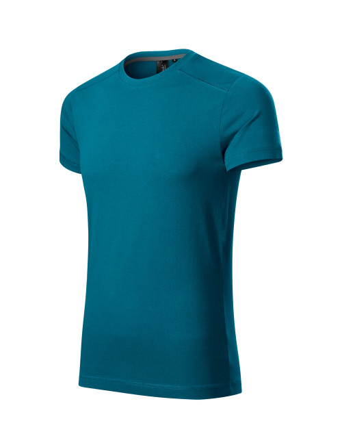 Adler MALFINIPREMIUM Koszulka męska Action 150 petrol blue haft logo