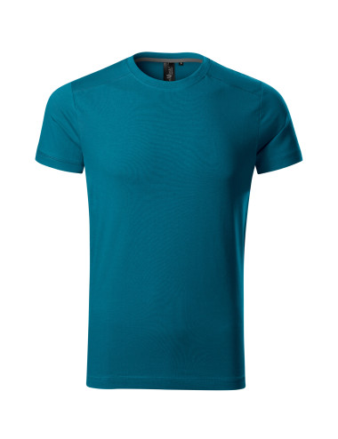 Adler MALFINIPREMIUM Koszulka męska Action 150 petrol blue haft logo