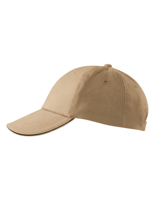 Unisex cap sandwich 6p 306 sand Adler Malfini