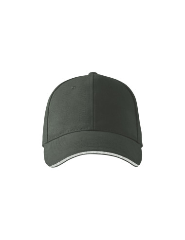 Unisex-Sandwichkappe 6p 306 dunkelkhaki Adler Malfini