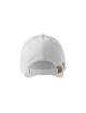 Czapka unisex Adler Malfini Sandwich 6P biały - P&M