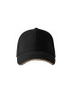 Unisex-Sandwichkappe 6p 306 schwarz Adler Malfini