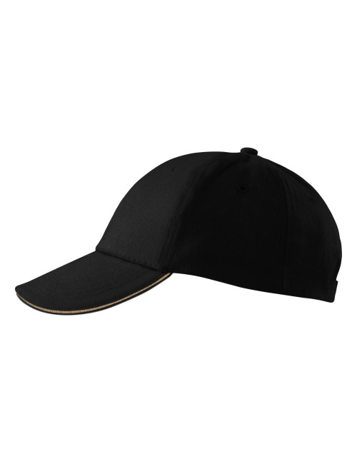 Unisex-Sandwichkappe 6p 306 schwarz Adler Malfini