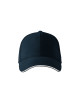 Unisex-Sandwichkappe 6p 306 marineblau Adler Malfini