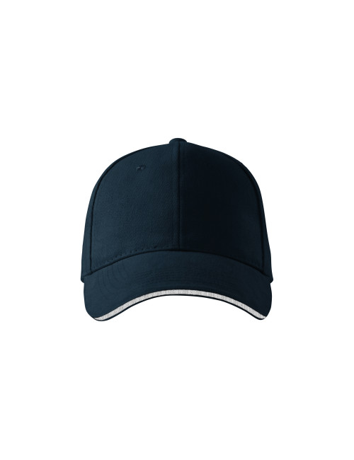 Unisex-Sandwichkappe 6p 306 marineblau Adler Malfini