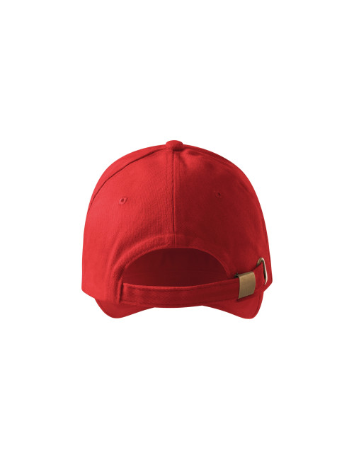Czapka unisex Adler Malfini 6p sandwich czerwony - sportowy styl, wys