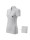 Damen-Poloshirt Baumwolle 213 hellgrau meliert Adler Malfini