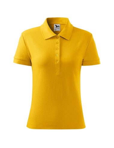 Damen-Poloshirt Baumwolle 213 gelb Adler Malfini