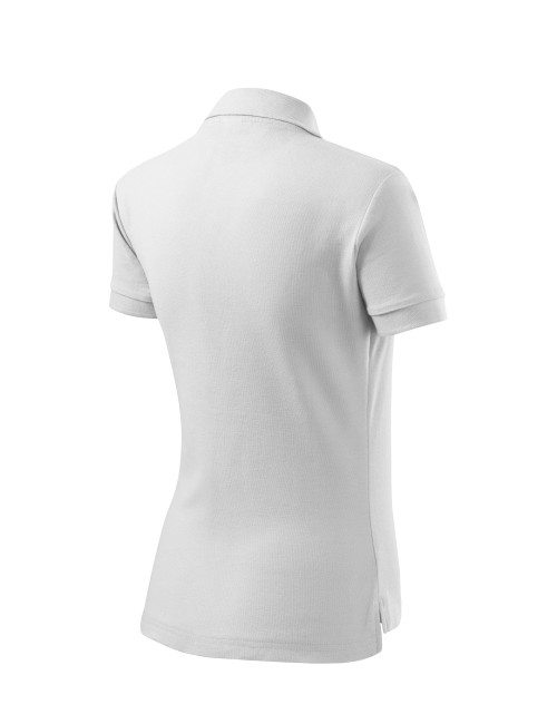 Koszulka polo damska Adler Malfini Cotton 213 biały - P&M