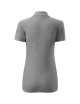 Koszulka polo damska cotton 213 ciemnoszary melanż Adler Malfini